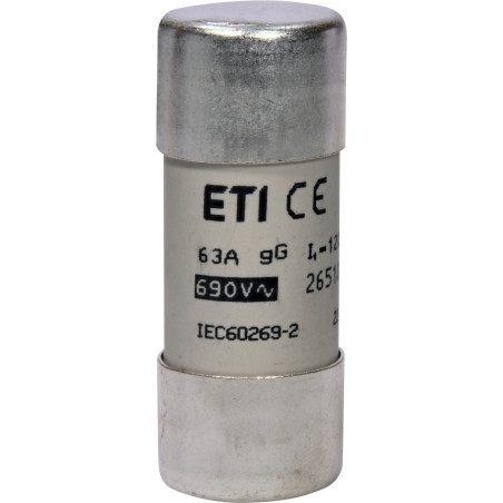 CH22x58 gG 63A/690V Wkładka topikowa cylindryczna