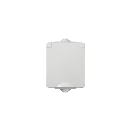 TEKNO IP65GR GN1x2P+Z Gniazdo zasilające francuskie z ochroną styków