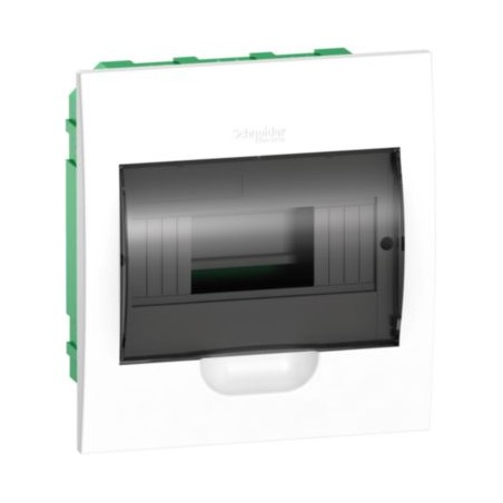 Rozdzielnica modułowa 1x8 podtynkowa IP40 Easy9 EZ9EU‑1‑8‑PT‑T drzwi transparentne EZ9EUA108