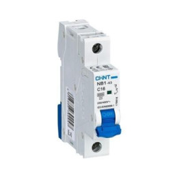 Wyłącznik nadmiarowo-prądowy 6kA NB1-63 C16 1P 971339