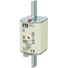 NH1 gG 200A/500V Wkładka topikowa NH - zwłoczna / KOMBI
