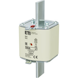 NH3 gG 500A/500V Wkładka topikowa NH zwłoczna KOMBI 004186231