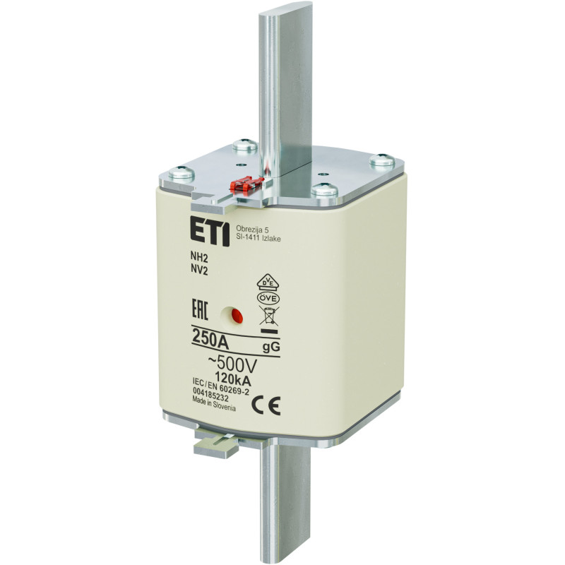 NH2 gG 250A/500V Wkładka topikowa NH - zwłoczna / KOMBI