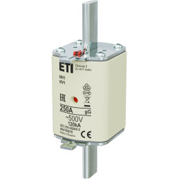 NH1 gG 250A/500V Wkładka topikowa NH - zwłoczna / KOMBI