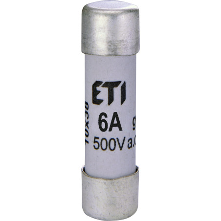 CH10x38 gG 6A/500V Wkładka topikowa cylindryczna 002620005