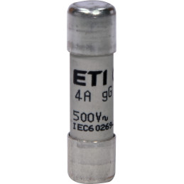 CH10x38 gG 4A/500V Wkładka topikowa cylindryczna