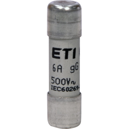 CH10x38 gG 6A/500V Wkładka topikowa cylindryczna