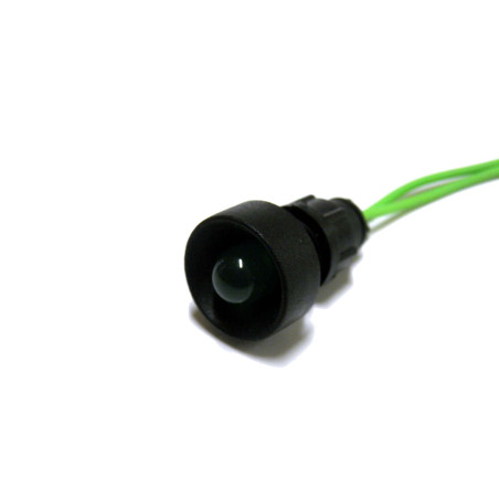 Klp 10G/230V  Kontrolka diodowa, klosz 10 mm, 230V (zielona)