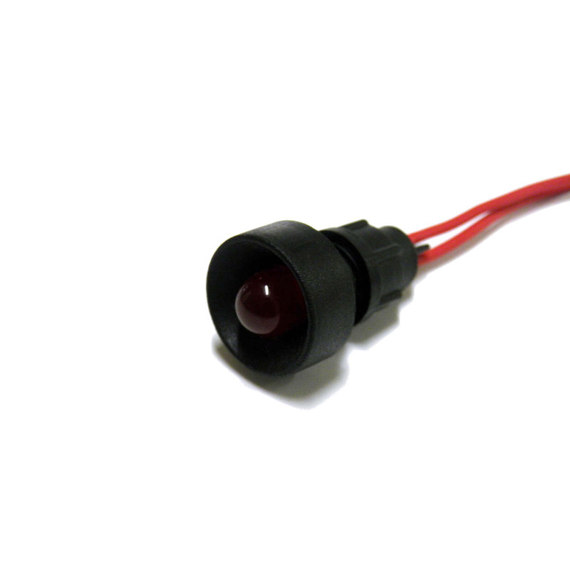 Klp 10R/230V Kontrolka diodowa, klosz 10 mm, 230V (czerwona)