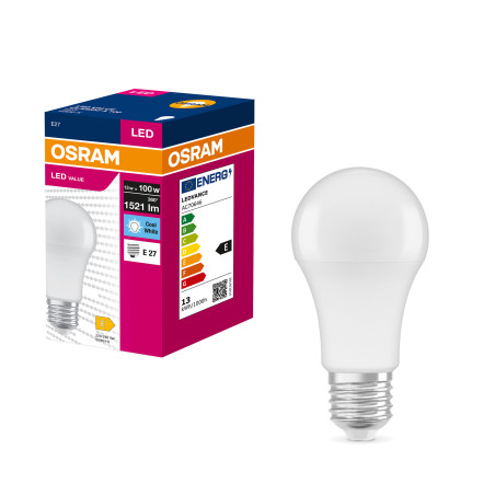 Żarówka LED OSRAM CLA E27 13W = 100W 1521lm 4000K matowa