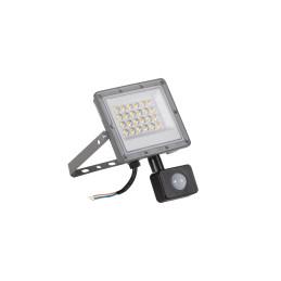 Naświetlacz LED ACETE 20W szary z czujnikiem ruchu CCT SE GR IP44 38496