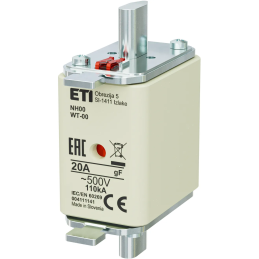 Wkładka topikowa NH00/WT-00 gG 80A/500V 004111137