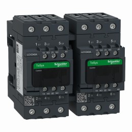 Stycznik nawrotny TeSys Deca AC3 40A 3P 1NO 1NC 48VAC LC2D40AE7