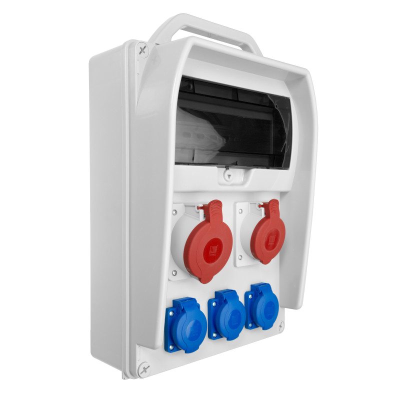 Rozdz.R-BOX 382R 11S 1x16/5,1x32/5,3x250V IP44