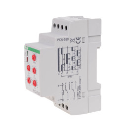 Przekaźnik czasowy 2-funkcyjny T1 T2 styk: 2xNO/NC 24V PCU-520