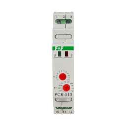 Przekaźnik czasowy rewersyjny styki: 1NO/NC 230V 16A PCR-513-16