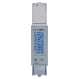 Licznik energii elektrycznej jednofazowy RS-485 LCD 100A	 LE-01MR