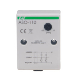 Automat schodowy 10A 0,5-10min 110V z przyłączem kablowym 0,5m ASO-110