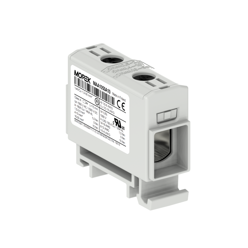 Zacisk uniwersalny OTL50 szary 1xAl/Cu 1,5-50mm2 160A 1500V MAA1050A10