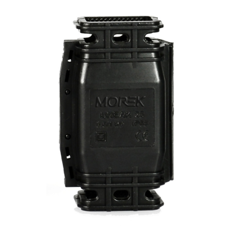 Mufa żelowa IP68 BREAK25 0,6/1 kV 70x42x24mm MBG0025A24