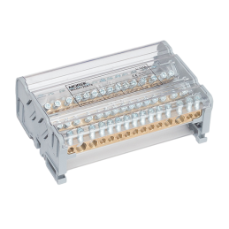 Blok dystrybucyjny Moblock 4P 125A-15 2x35 + 2x25 + 11x6mm² MAB4126A18