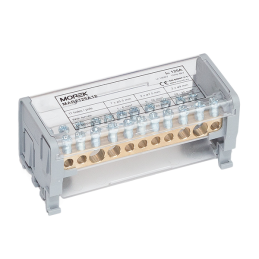 Blok dystrybucyjny Moblock 2P 1000V 125A-11 2x35 + 2x25 + 7x6mm² MAB2125A18