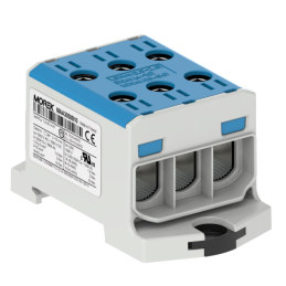 Zacisk uniwersalny OTL50-3 niebieski 3xAl/Cu 1,5-50mm² 1500V MAA3050B10
