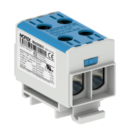 Zacisk uniwersalny OTL50-2 niebieski 2xAl/Cu 1,5-50mm² 1500V MAA2050B10