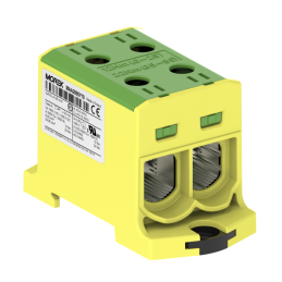 Zacisk uniwersalny OTL95-2 żółto-zielony 2xAl/Cu 6-95mm² 1500V MAA2095Y10