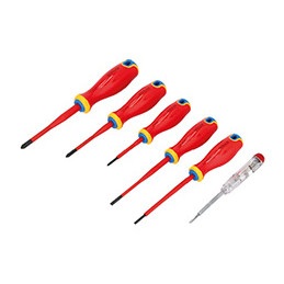 Wkrętaki elektrotechniczne 6 elem. STAL S2 1000V STALCO S-12280