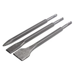 Zestaw dłut do betonu SDS plus 250 mm, szpic, wąskie, szerokie STALCO S-28225