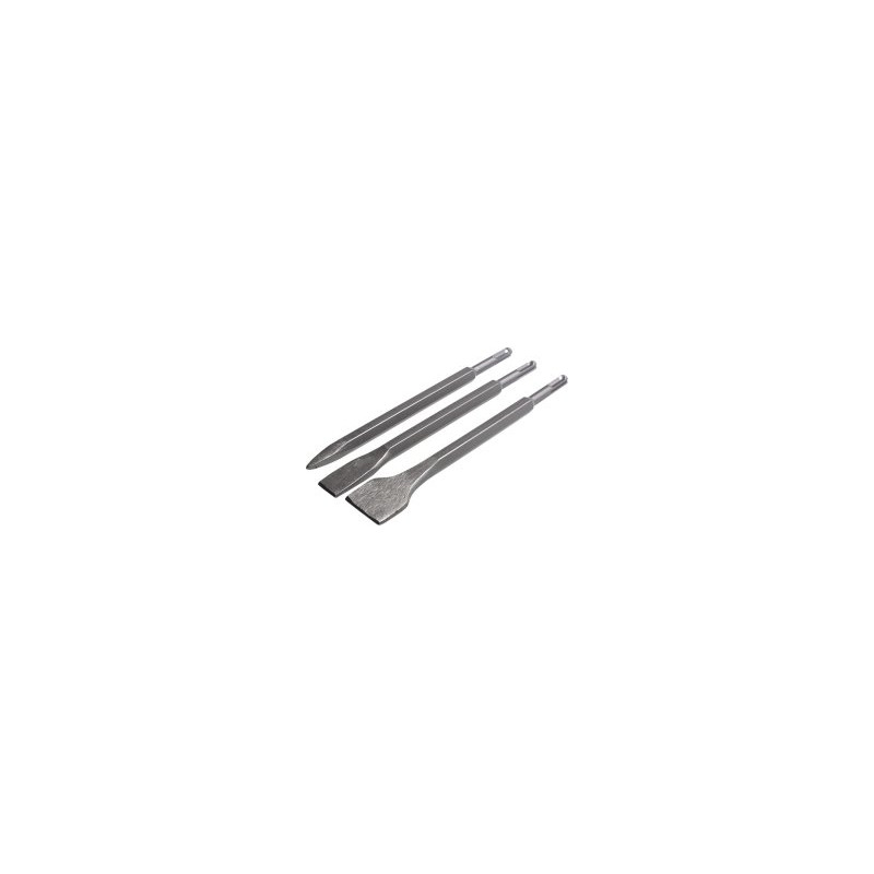 Zestaw dłut do betonu SDS plus 250 mm, szpic, wąskie, szerokie STALCO S-28225