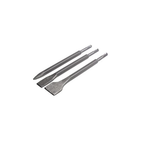 Zestaw dłut do betonu SDS plus 250 mm, szpic, wąskie, szerokie STALCO S-28225