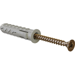 Kołek rozporowy z wkrętem (PZ2) .6/3.5x30 (200/3600) STALCO R0635030 200szt.