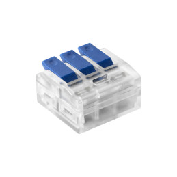 Złączka instalacyjna zaciskowa 3-przewodowa  na dowolny przewód 0,2-4mm2  IEC 450V/32A 100 szt.