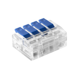 Złączka instalacyjna zaciskowa 4-przewodowa  na dowolny przewód 0,2-4mm2  IEC 450V/32A 50 szt.