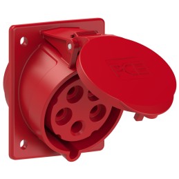 Gniazdo tablicowe skośne 32A 5P IP44/54 PCE 425-6