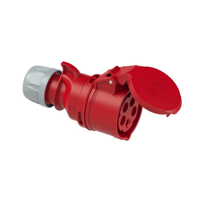 Gniazdo przenośne SHARK 32A 400V 3P+Z+N | PCE 225-6 | Elgra Bytom