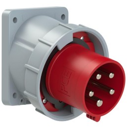 Wtyczka tablicowa skośna POWER TWIST 63A 3P+Z+N 400V 6h IP66/67 735-6