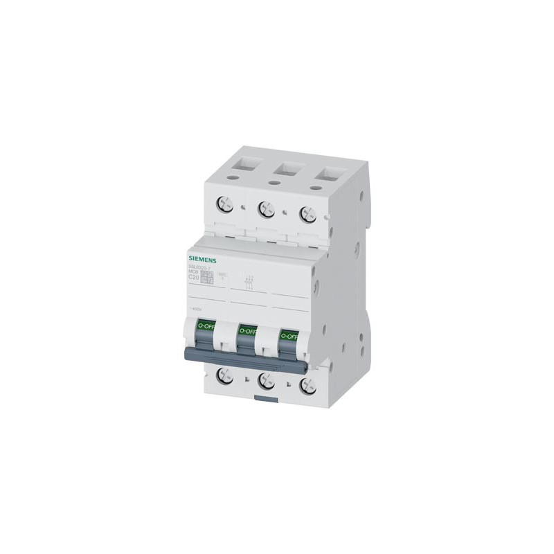 Wyłącznik nadprądowy 3P C20A 400V 6kA 5SL6320-7