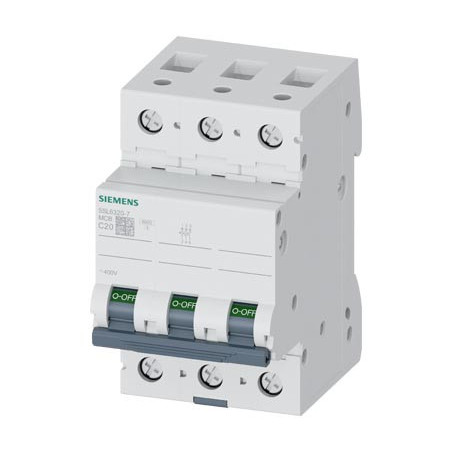 Wyłącznik nadprądowy 3P C20A 400V 6kA 5SL6320-7