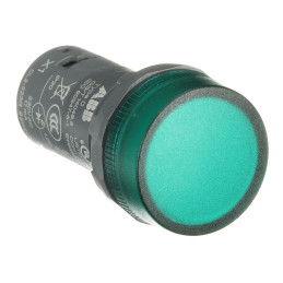 Lampka kompaktowa z diodą LED zielona 230V AC CL2-523G ABB