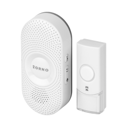 Dzwonek bezprzewodowy LONGA AC, sieciowy, learning system, 36 dźwięków, 300m OR-DB-QX-155