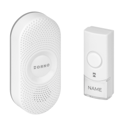 Dzwonek bezprzewodowy LONGA AC, sieciowy, learning system, 36 dźwięków, 300m OR-DB-QX-155
