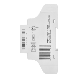 Licznik energii elektrycznej jednofazowy podświetlany MID 40A TH35 OR-WE-521