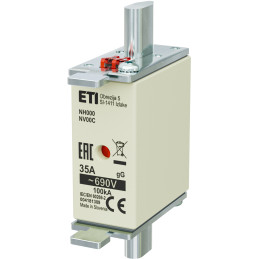 Wkładka topikowa NH000 gG 35A/690V 004181309