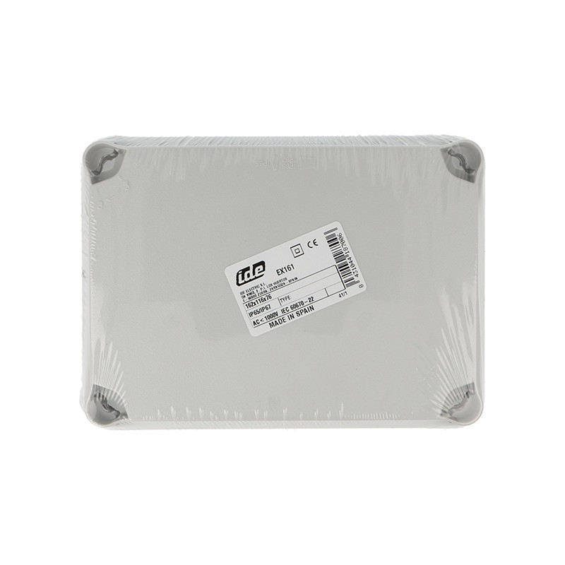 PUSZKA LIGHT Skręcana 164x119x79 10 osłabień  IP55 [EX-161]