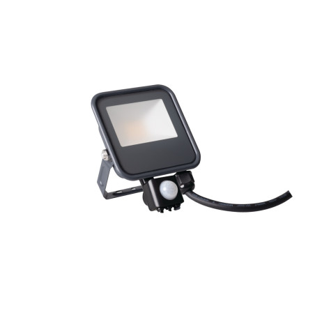 Naświetlacz LED IQ-LED FL-10W-NW-SE 10W IP65 4000K z czujnikiem ruchu PIR 33885