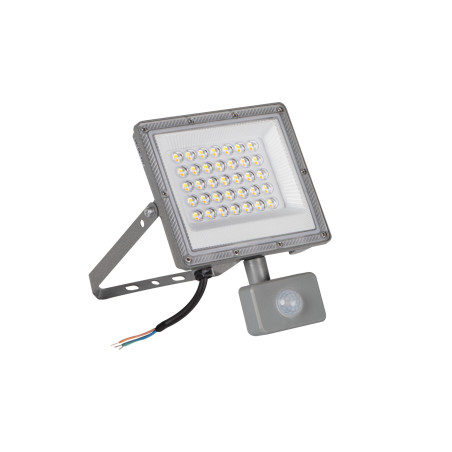 Naświetlacz LED ACETE 30W CCT SE GR z czujnikiem ruchu PIR 3000/4000/6500K IP44 szary 38497