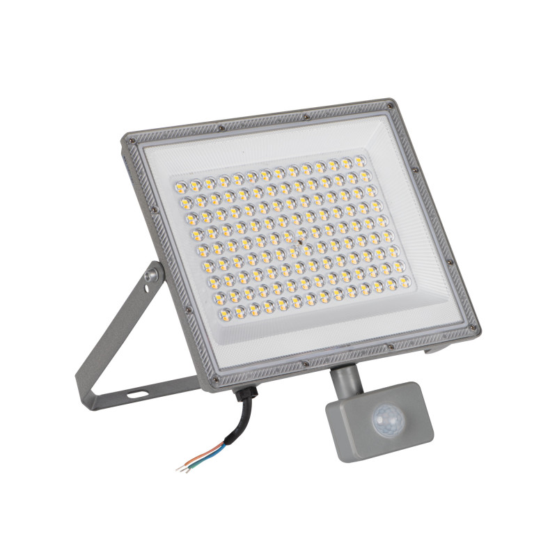 Naświetlacz LED ACETE 100W CCT SE GR z czujnikiem ruchu PIR 3000/4000/6500K szary IP44 38499